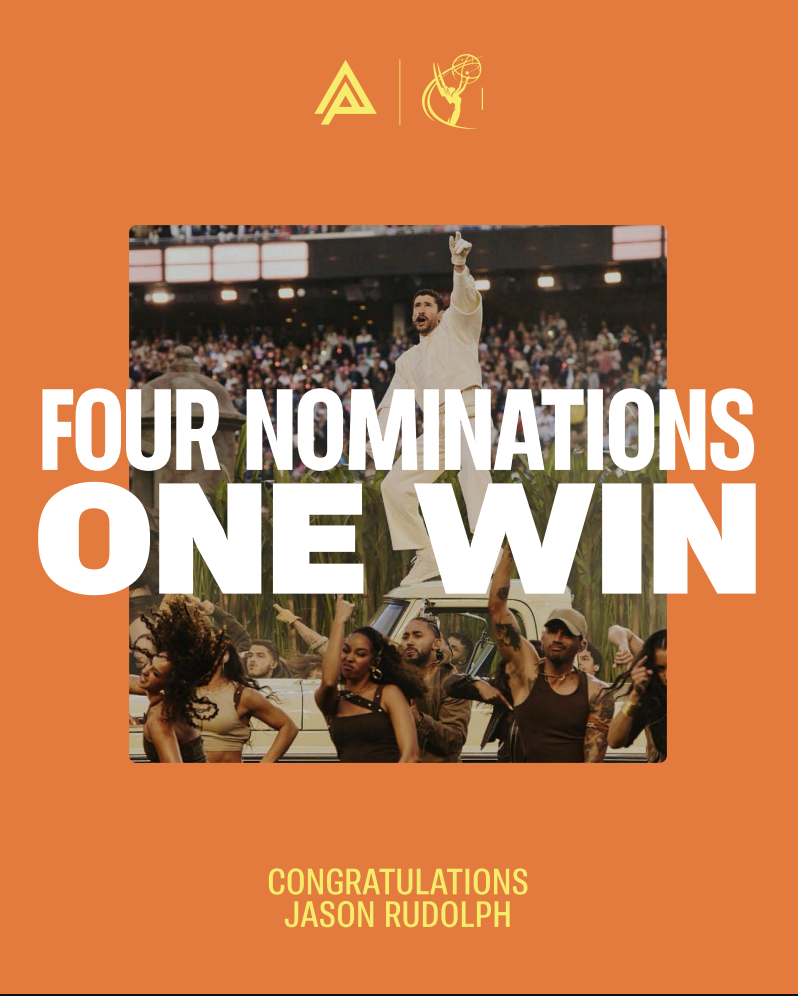 PRESS RELEASE: AEON Point's Jason Rudolph Wins Emmy for the Apple Music Super Bowl LX Super Bowl Halftime Show Starring Bad Bunny